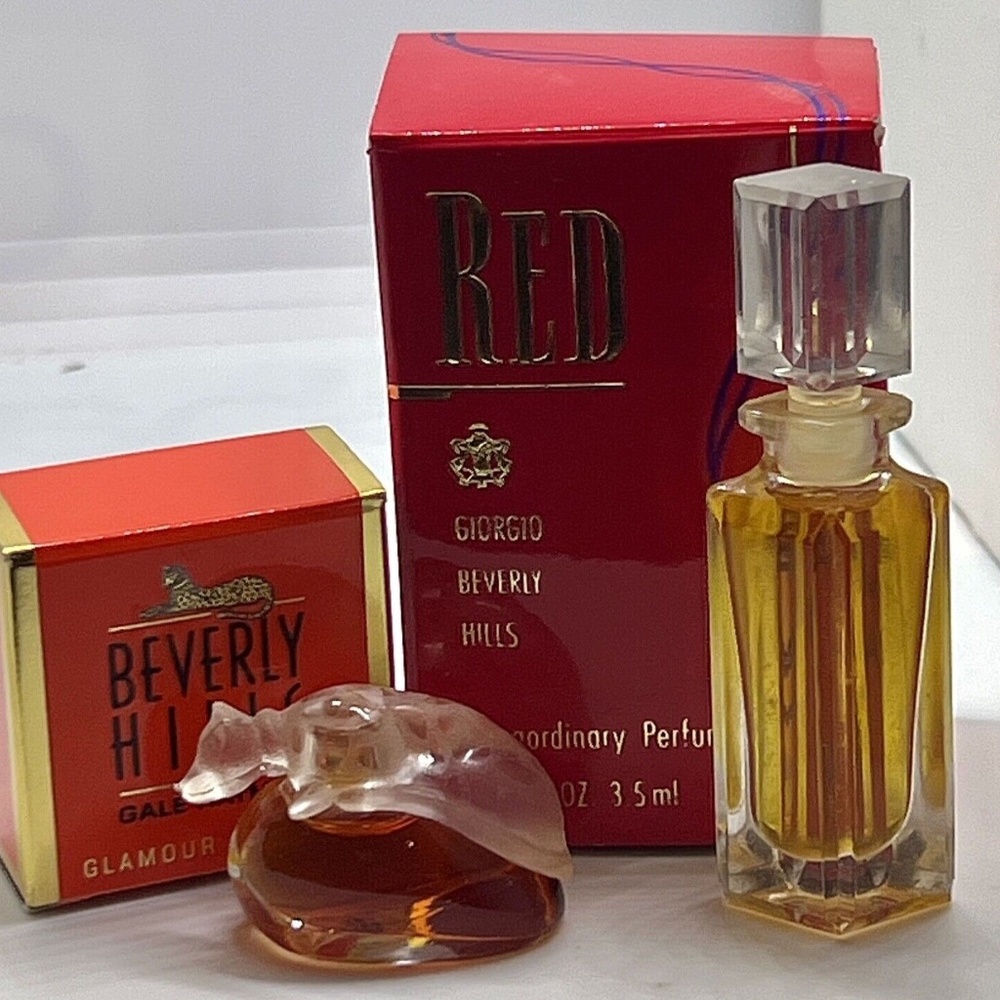 Giorgio Beverly Hills Red Extraordinary Perfume and Beverly Hills Mini Perfume